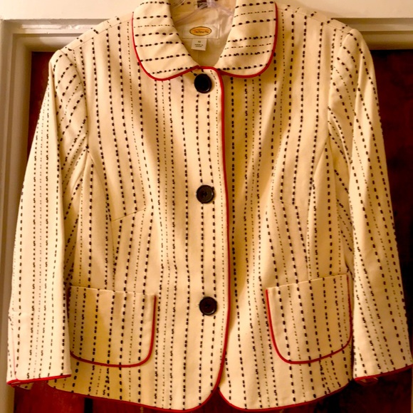 Talbots Jackets & Blazers - Red, White & Blue Jacket - Size 10